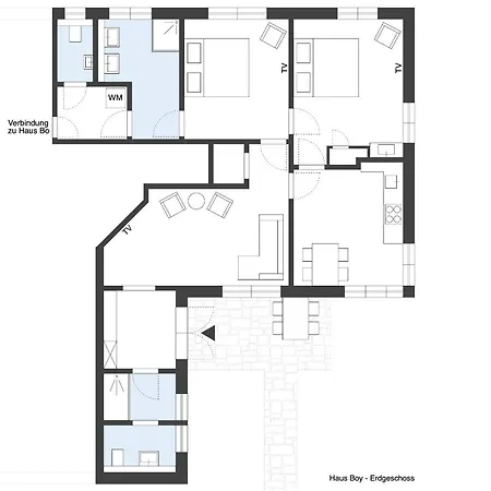 Appartement Haus Boy Kampen